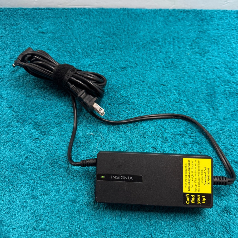 Insignia 90W AC Adapter Laptop Charger NS-PWLC591 19V 4.74A with Tip 32 Black